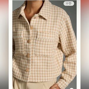 SOLD Dolan Houndstooth Printed Jacket